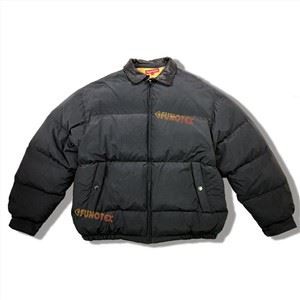 Kožená puffy bunda