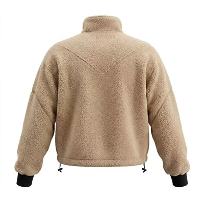 Women's Sherpa Quarter Zip Fleece Pullover suppliers